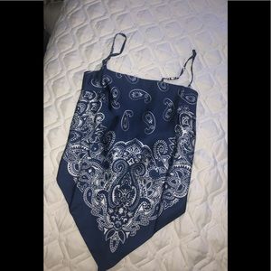 Bandana Crop Top